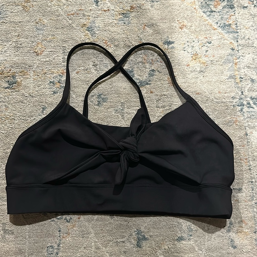 Alala Black Large Sports Bra